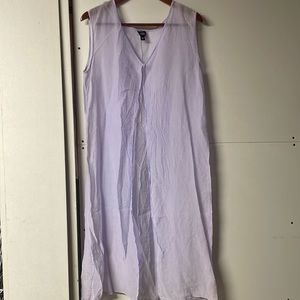 Lilac sarong (blouse style) transparent, fresh and stylish.